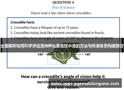 全面解析如何科学评估澳洲杯比赛竞技水准的方法与标准体系构建探讨
